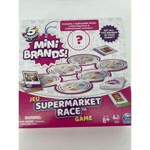 Jeu Spin Master Games Mini Brands Mini Market Dash Board Game Fun Ages 5 & Up